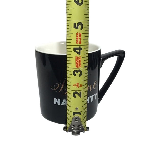 “Define Naughty” Mug, Black With Gold & White - Picture 13 of 13